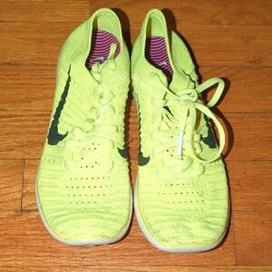 Nike Bright Green Athletic Shoes Nike Free